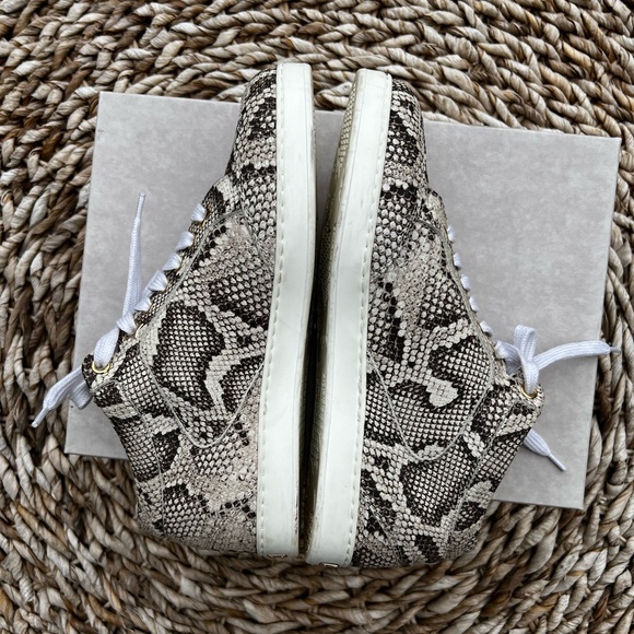 Jimmy Choo Snakeskin Print Sneakers size EU 37 - Picture 13 of 15